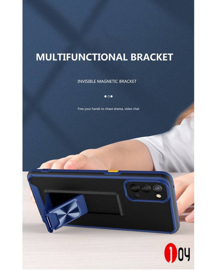 Magnetic Car Mount Holder Shockproof Phone Case For Samsung A Series - Libiyi