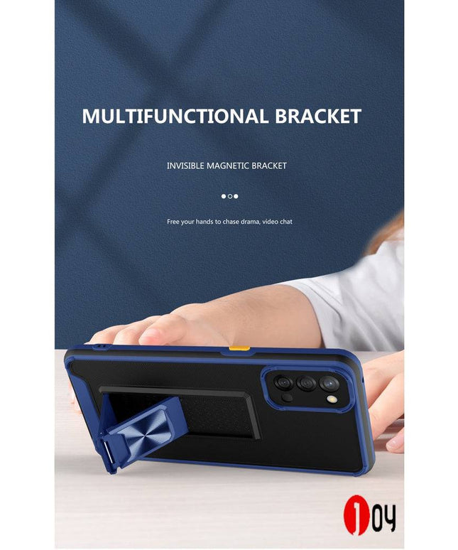 Magnetic Car Mount Holder Shockproof Phone Case For Samsung A Series - Libiyi