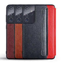 Laden Sie das Bild in den Galerie-Viewer, Flip Leather Case for Samsung Galaxy S21 Series - Libiyi
