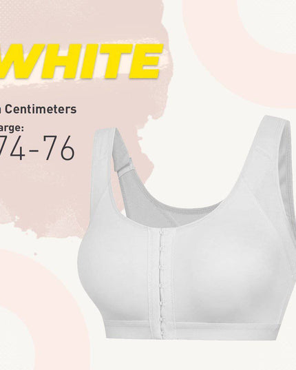 Front Closure Support Sport Bra - Libiyi