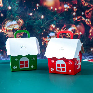 Christmas Candy DIY Paper Box (10pcs) - Libiyi