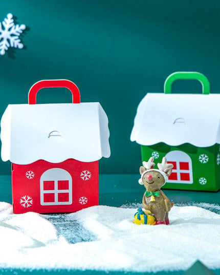 Christmas Candy DIY Paper Box (10pcs) - Libiyi