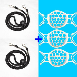 7th Generation 3D Silicone Softer Face Mask Bracket-Prevent Glasses From Fogging - Libiyi